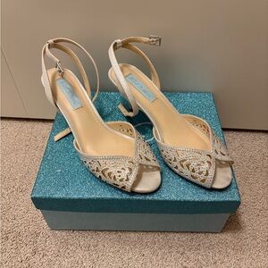 Betsy Johnson wedding shoes